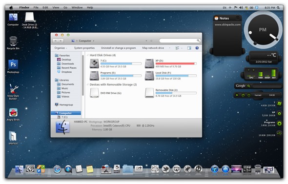 Windows operating system for mac